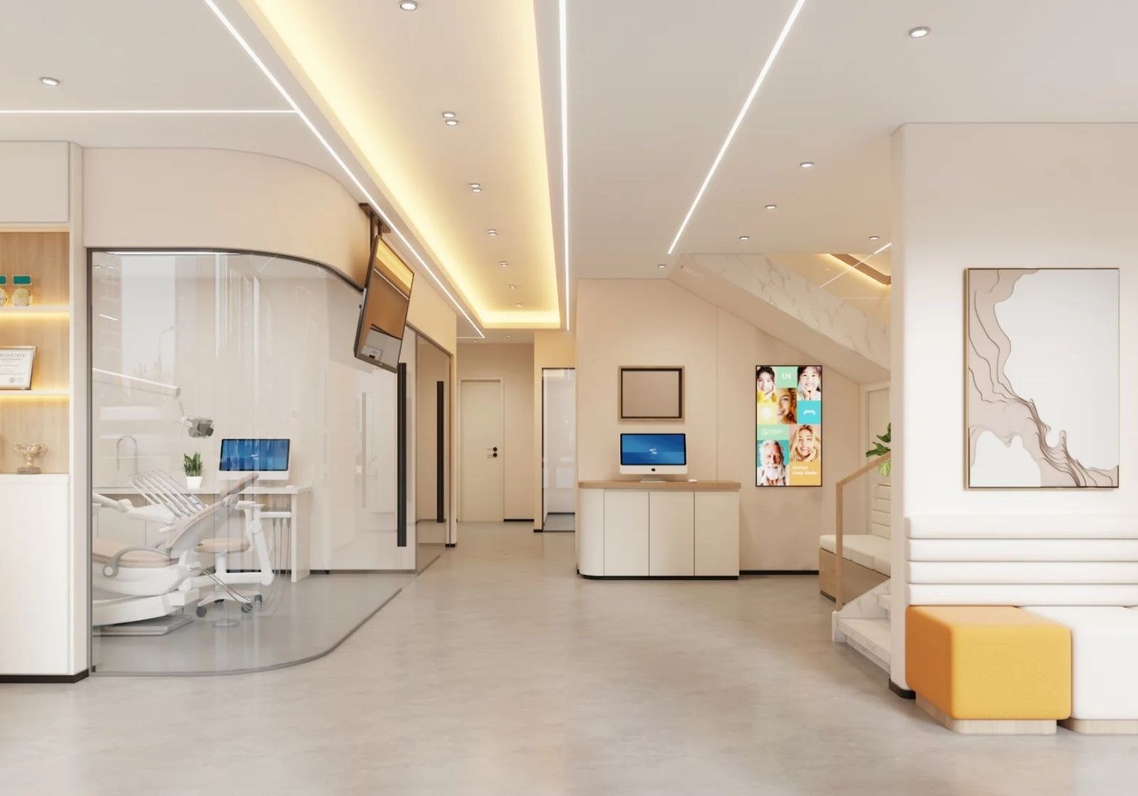 Advanced clinic solution package scene